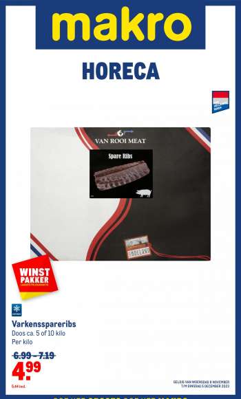 Makro-aanbieding - 8-11-2023 - 5-12-2023.