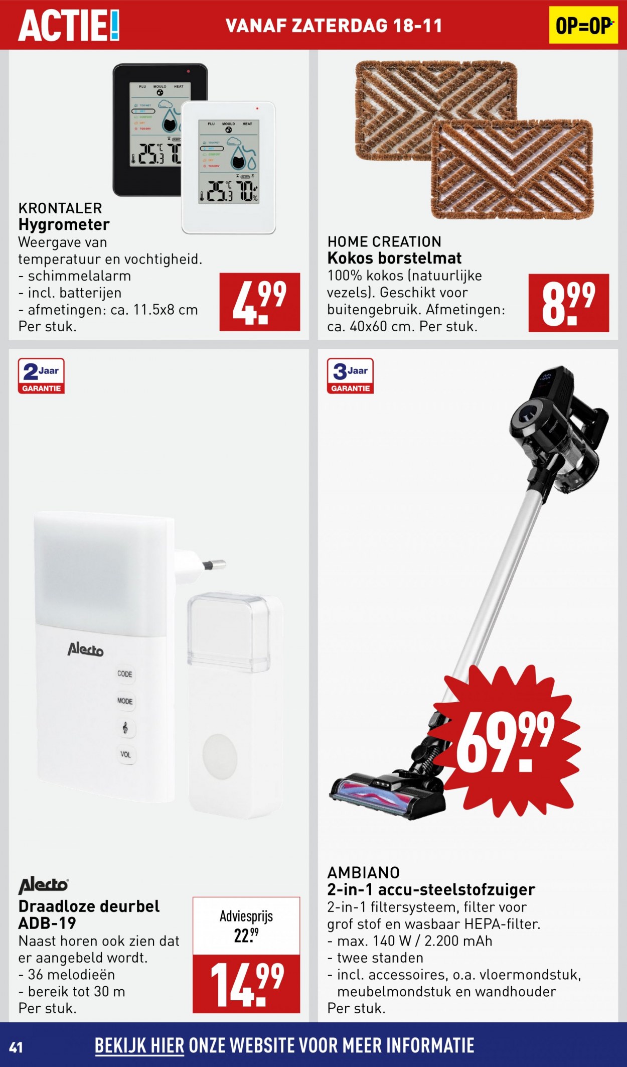 Aldi-aanbieding - 13-11-2023 - 19-11-2023. Pagina 41