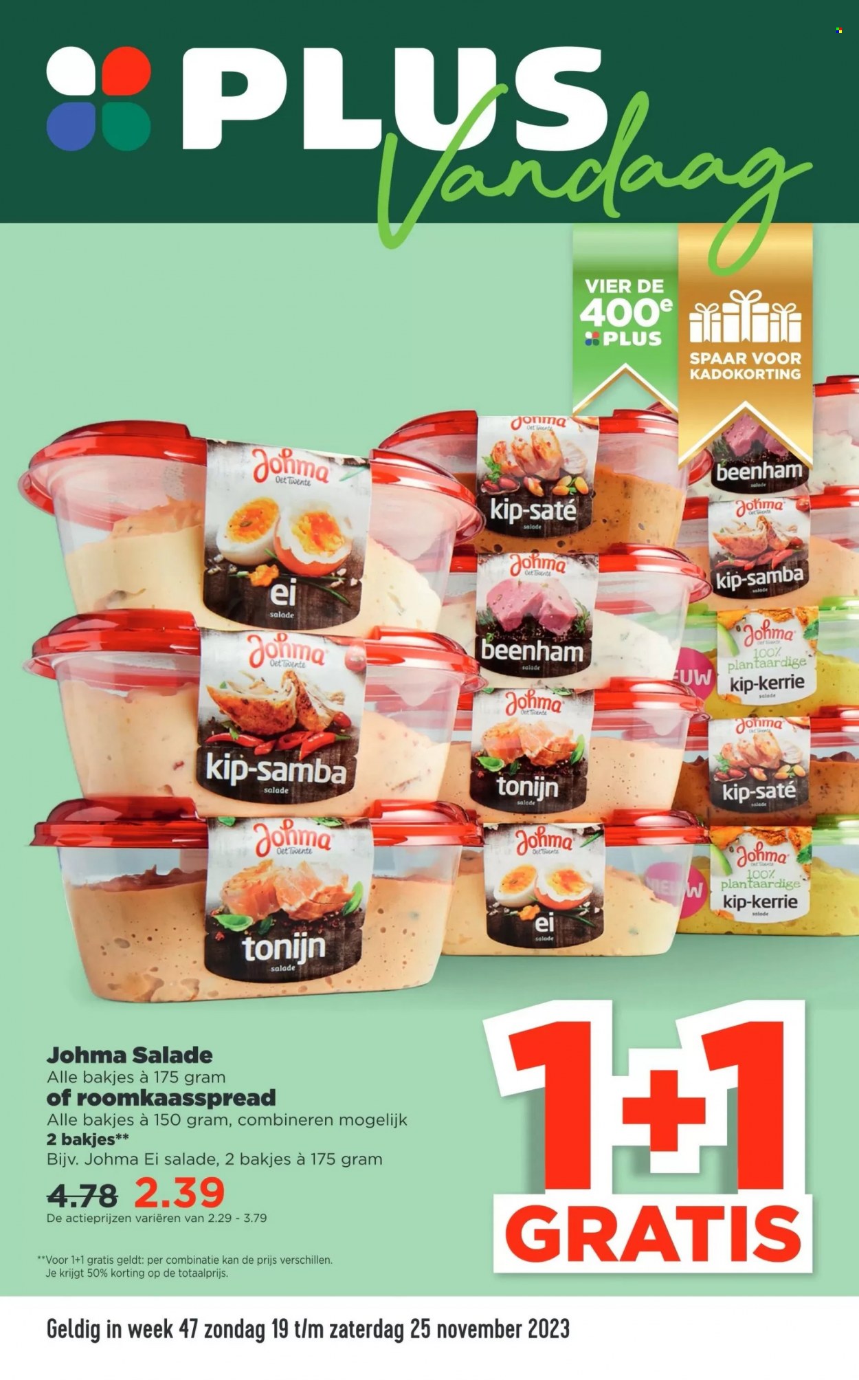 Plus-aanbieding - 19-11-2023 - 25-11-2023. Pagina 1
