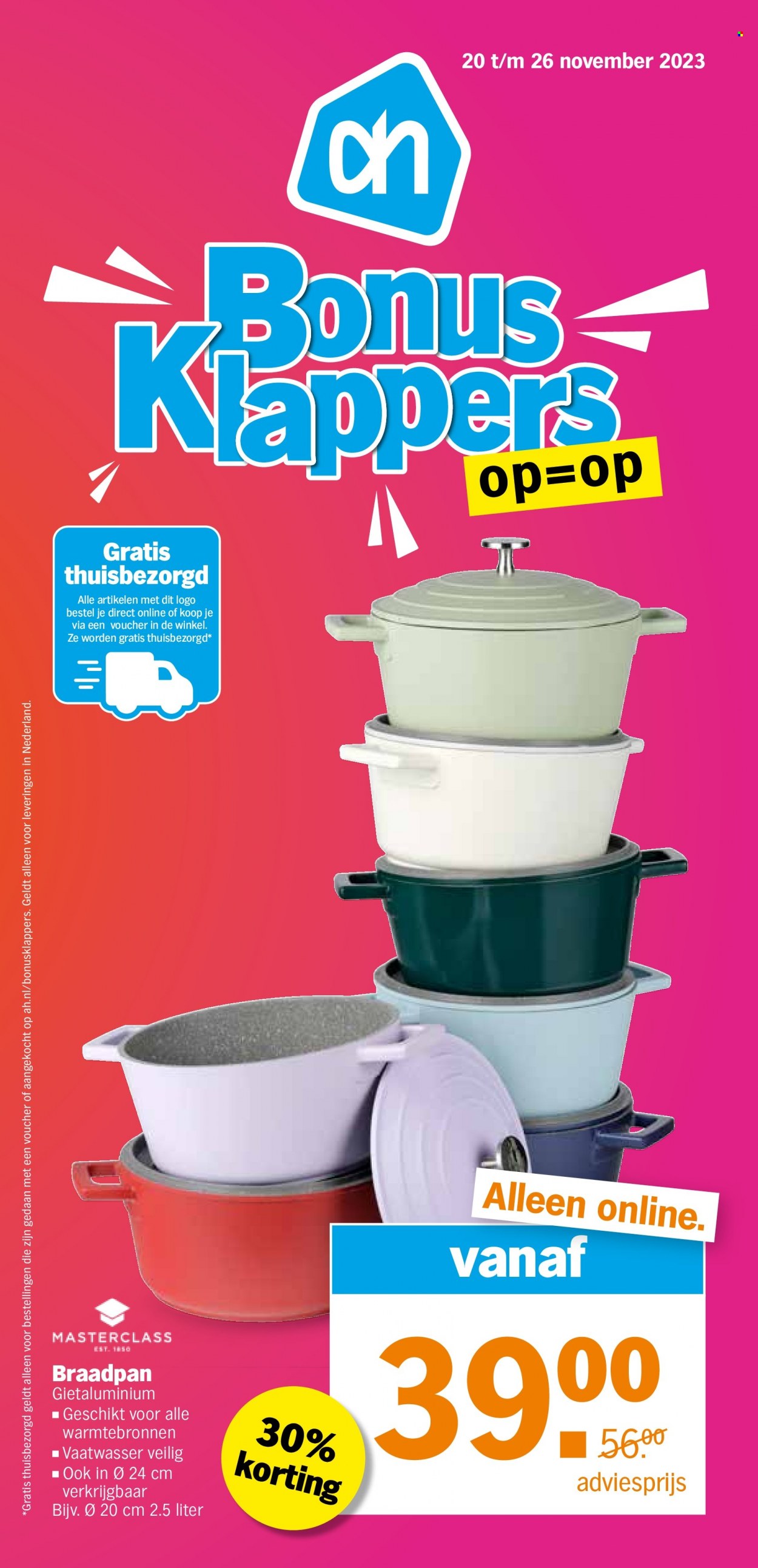 Albert Heijn-aanbieding - 20-11-2023 - 26-11-2023. Pagina 1