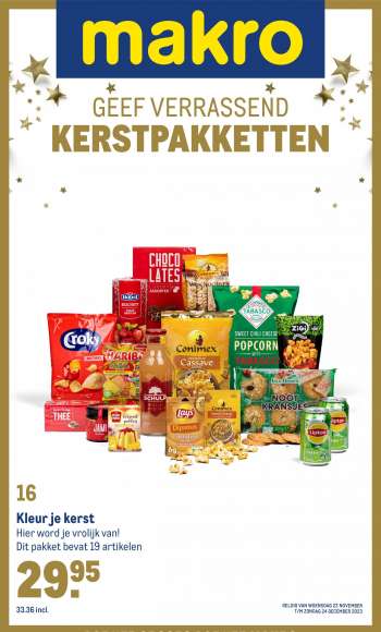 Makro-aanbieding - 22-11-2023 - 24-12-2023.