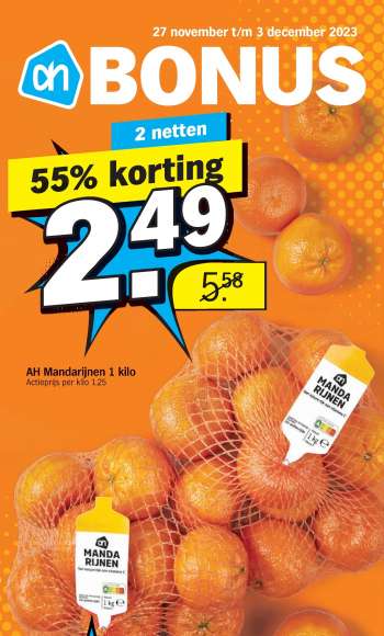 Albert Heijn-aanbieding - 27-11-2023 - 3-12-2023.