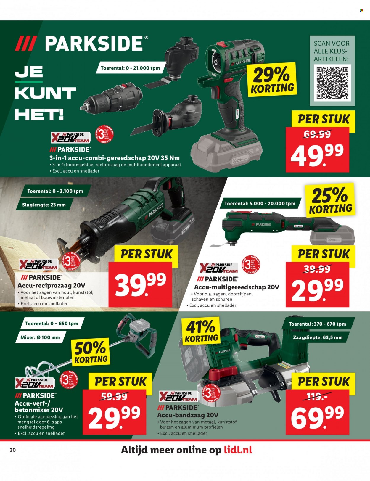Lidl-aanbieding. Pagina 20