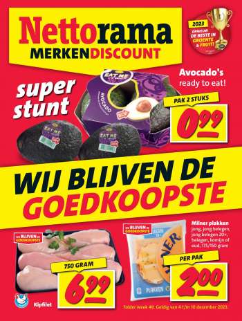 Nettorama-aanbieding - 4-12-2023 - 10-12-2023.