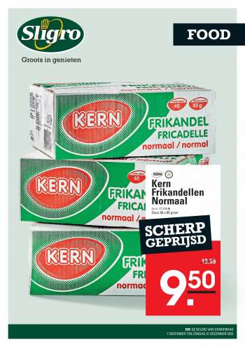 Sligro-aanbieding - 7-12-2023 - 31-12-2023.