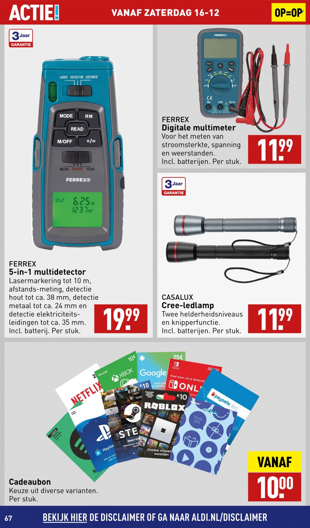Aldi-aanbieding - 11-12-2023 - 17-12-2023. Pagina 67