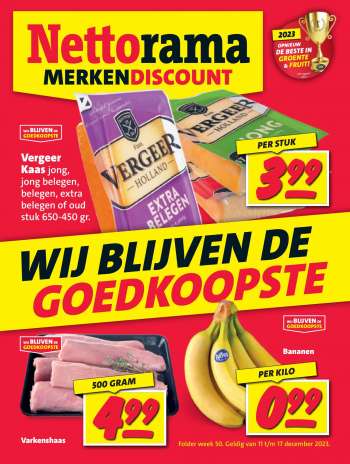 Nettorama-aanbieding - 11-12-2023 - 17-12-2023.