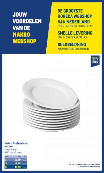 Makro-aanbieding - 6-12-2023 - 2-1-2024.