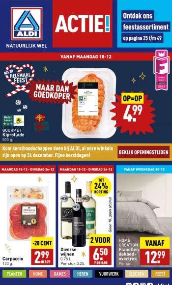 Aldi-aanbieding - 18-12-2023 - 24-12-2023.