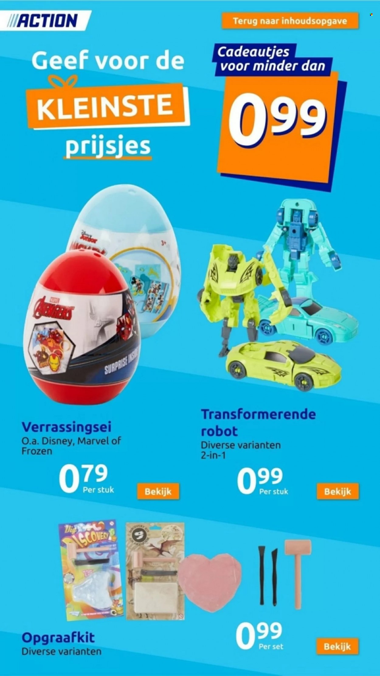 Action-aanbieding. Pagina 8