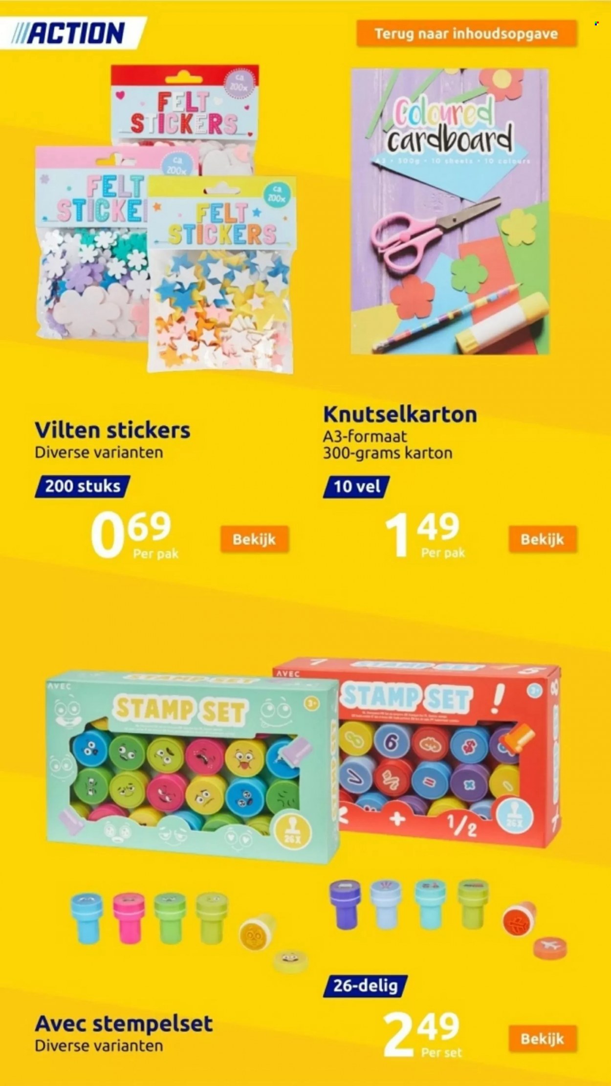 Action-aanbieding. Pagina 81