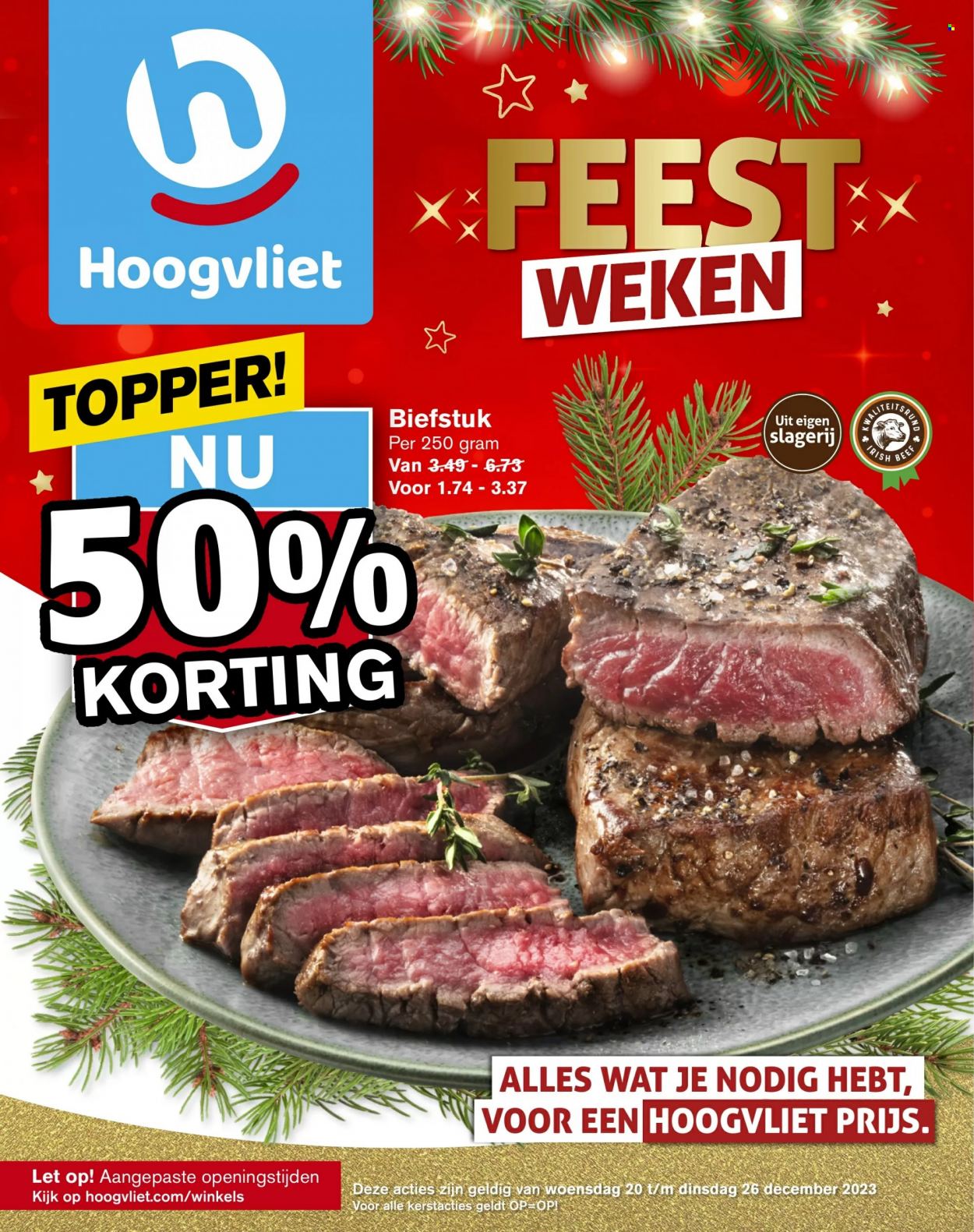 Hoogvliet-aanbieding - 20-12-2023 - 26-12-2023. Pagina 1