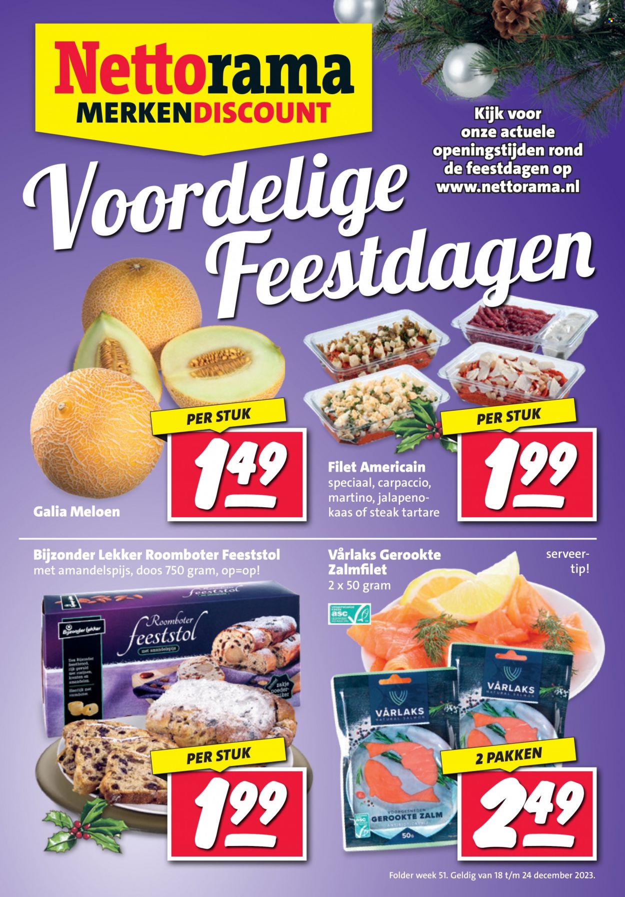 Nettorama-aanbieding - 18-12-2023 - 24-12-2023. Pagina 1