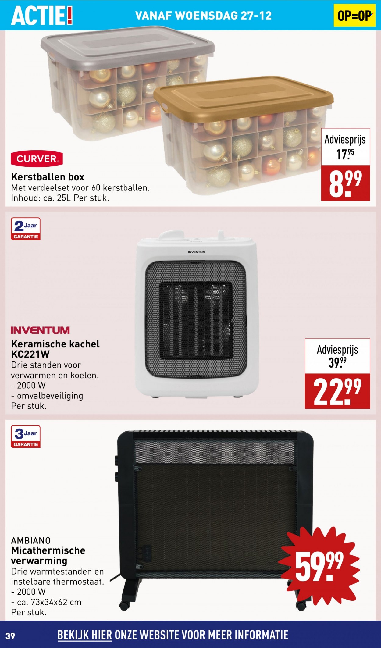 Aldi-aanbieding - 27-12-2023 - 1-1-2024. Pagina 39