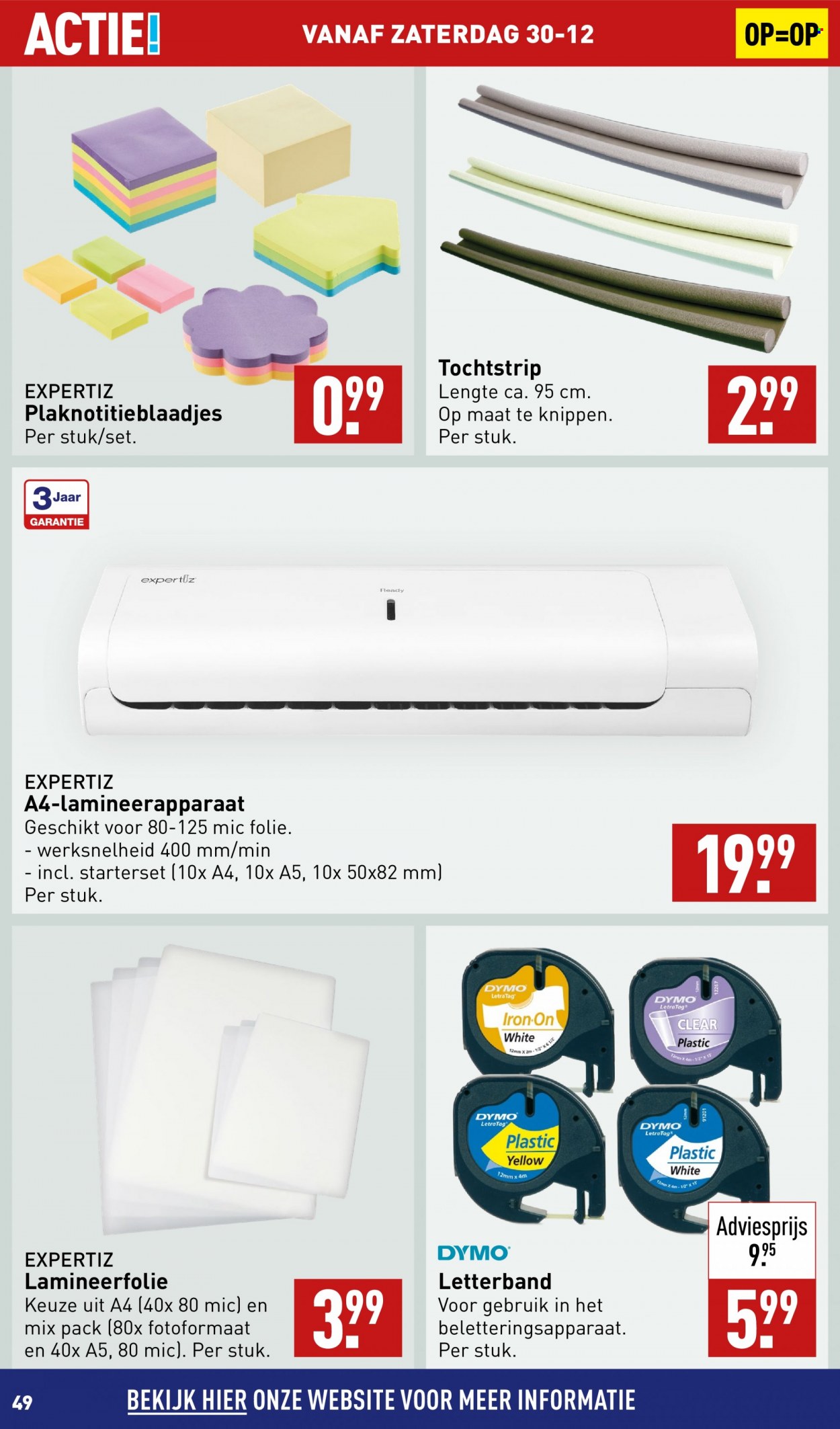 Aldi-aanbieding - 27-12-2023 - 1-1-2024. Pagina 49