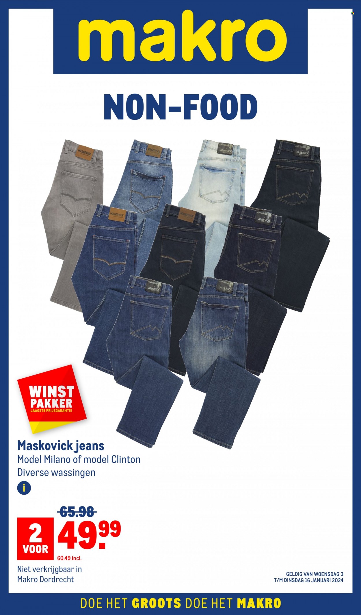 Makro-aanbieding - 3-1-2024 - 16-1-2024. Pagina 1