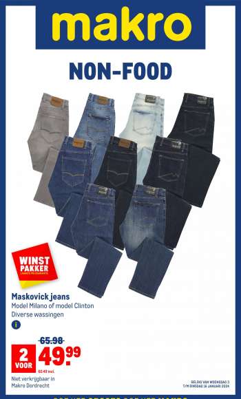 Makro-aanbieding - 3-1-2024 - 16-1-2024.