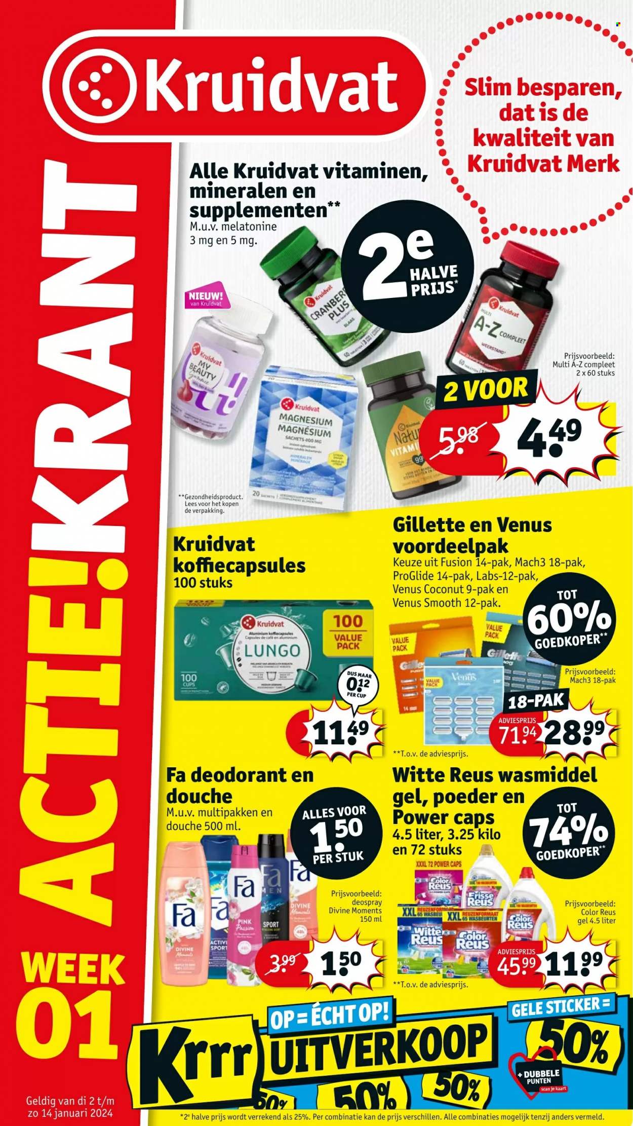 Kruidvat-aanbieding - 2-1-2024 - 14-1-2024. Pagina 1