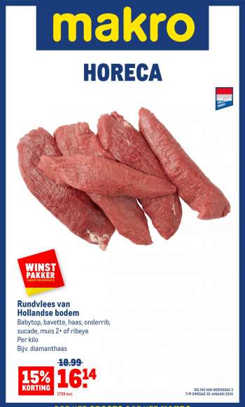 Makro-aanbieding - 3-1-2024 - 30-1-2024.
