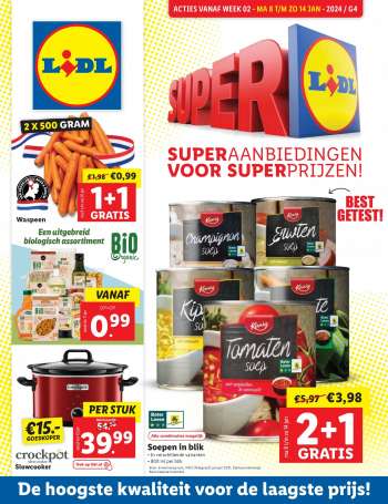 Lidl-aanbieding - 8-1-2024 - 14-1-2024.