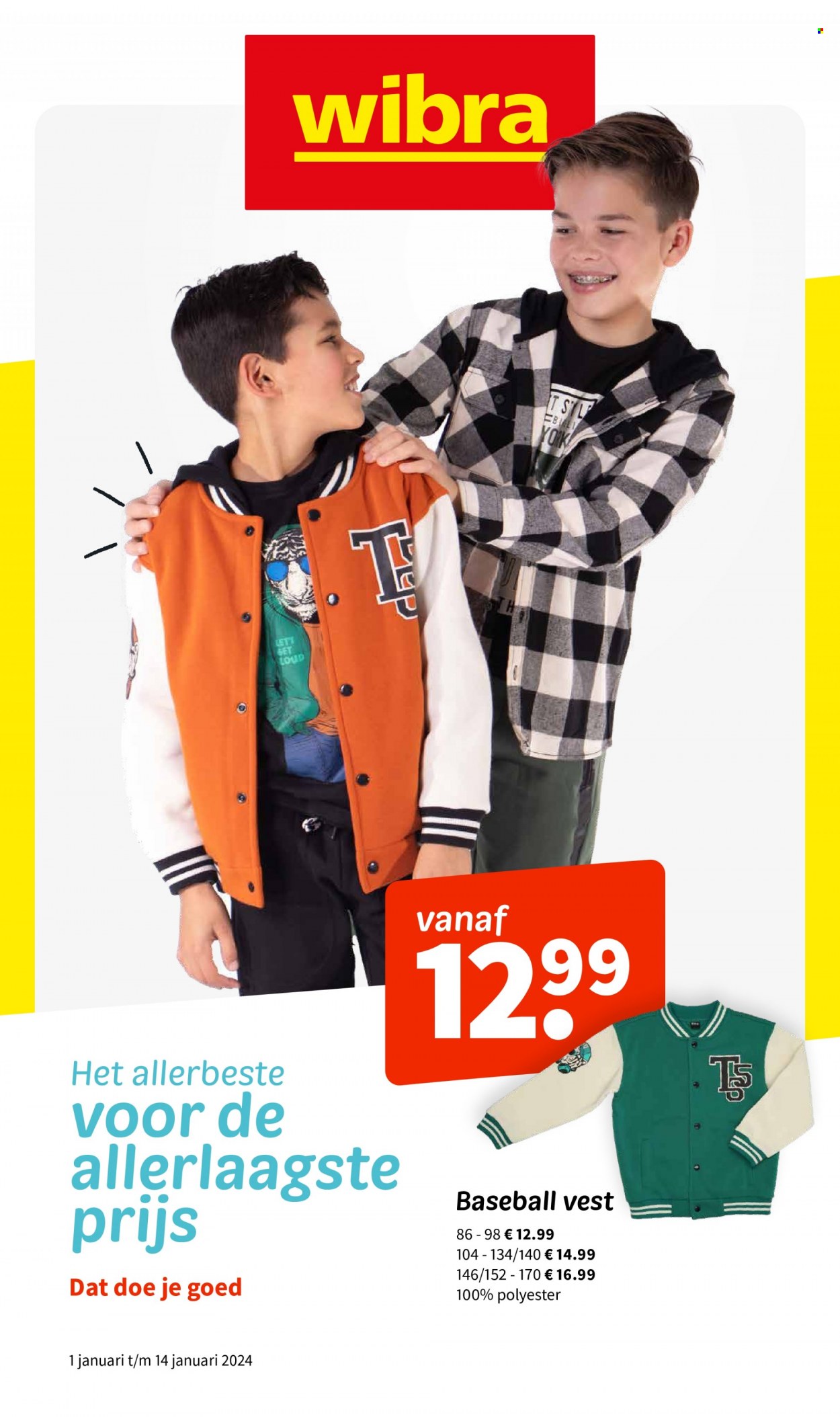 Wibra-aanbieding - 1-1-2024 - 14-1-2024. Pagina 1