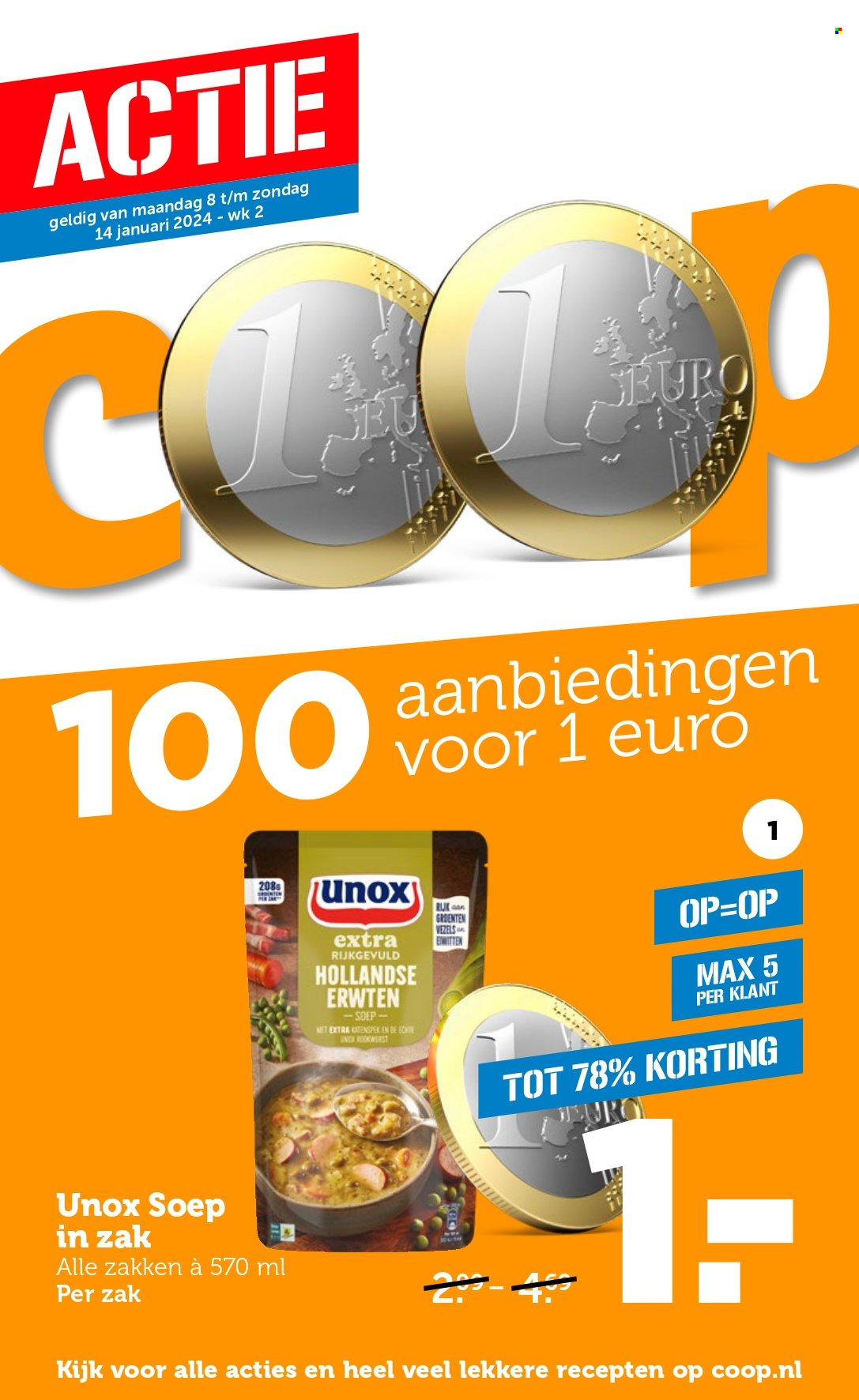 Coop-aanbieding - 8-1-2024 - 14-1-2024. Pagina 1