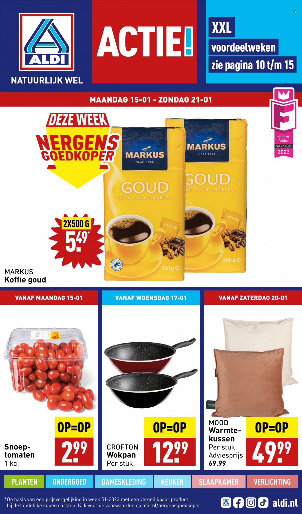 Aldi-aanbieding - 15-1-2024 - 21-1-2024. Pagina 1
