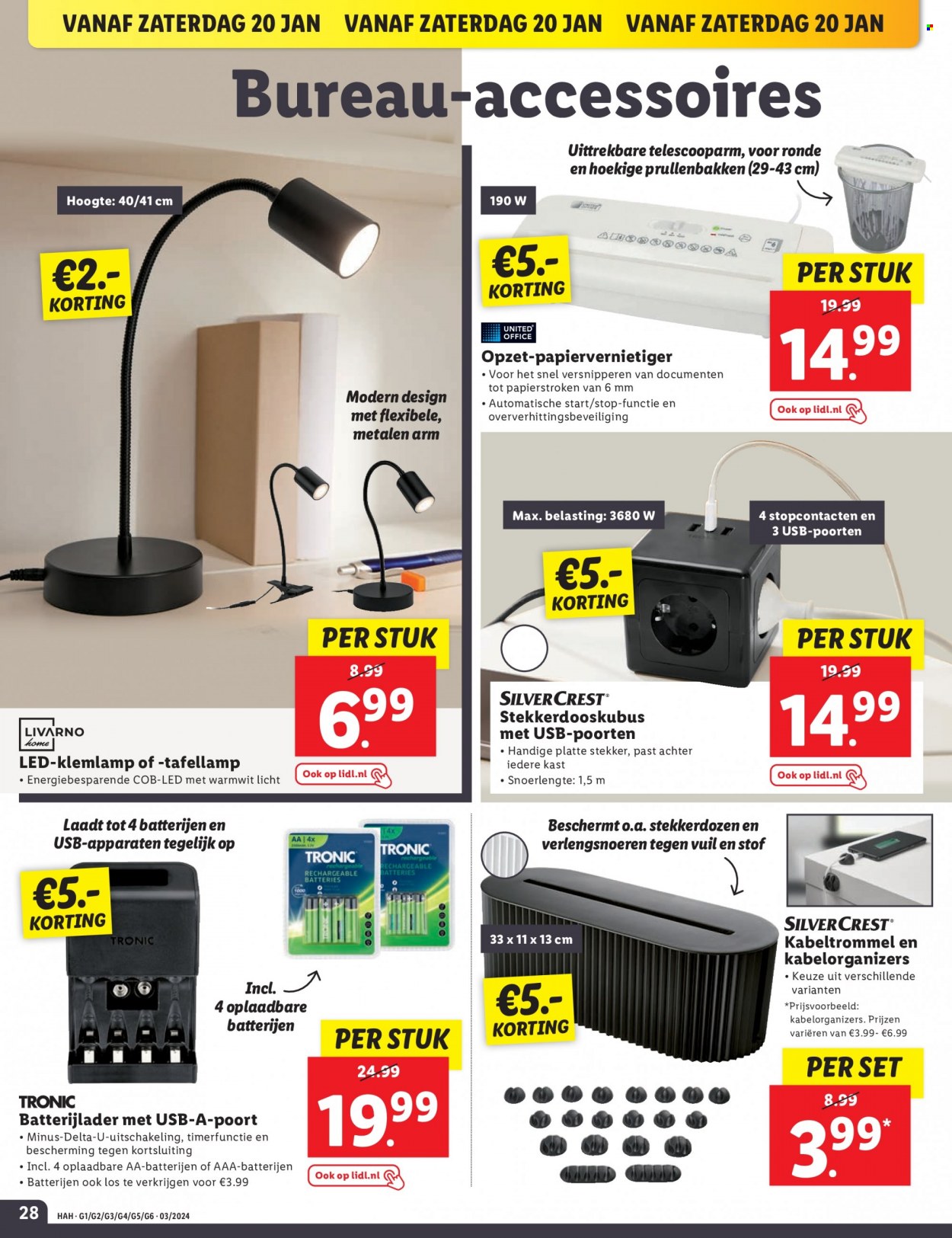 Lidl-aanbieding - 15-1-2024 - 21-1-2024. Pagina 28