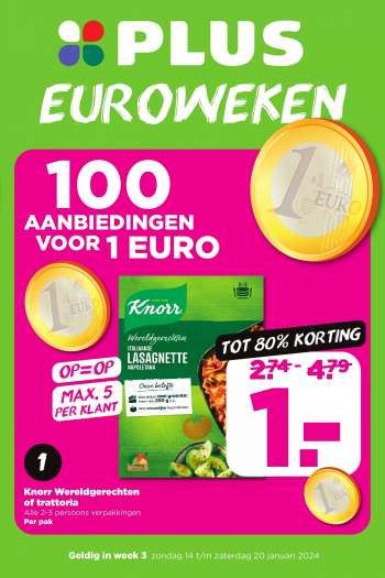 Plus-aanbieding - 14-1-2024 - 20-1-2024.