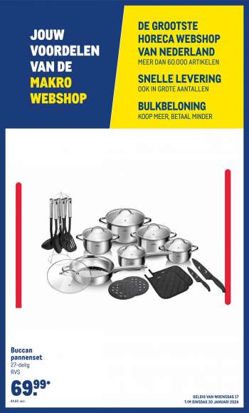 Makro-aanbieding - 17-1-2024 - 30-1-2024.