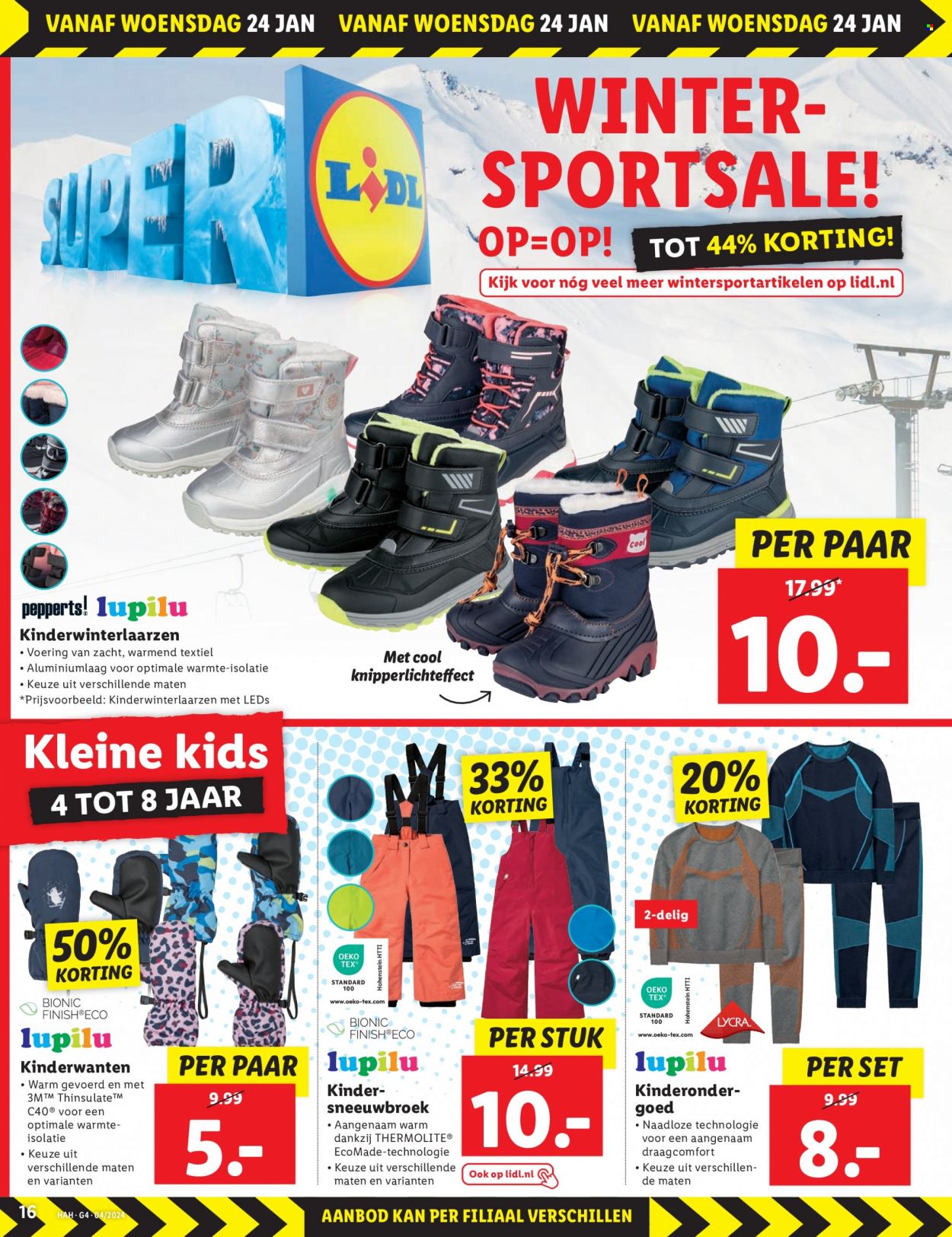Lidl-aanbieding - 22-1-2024 - 28-1-2024. Pagina 16