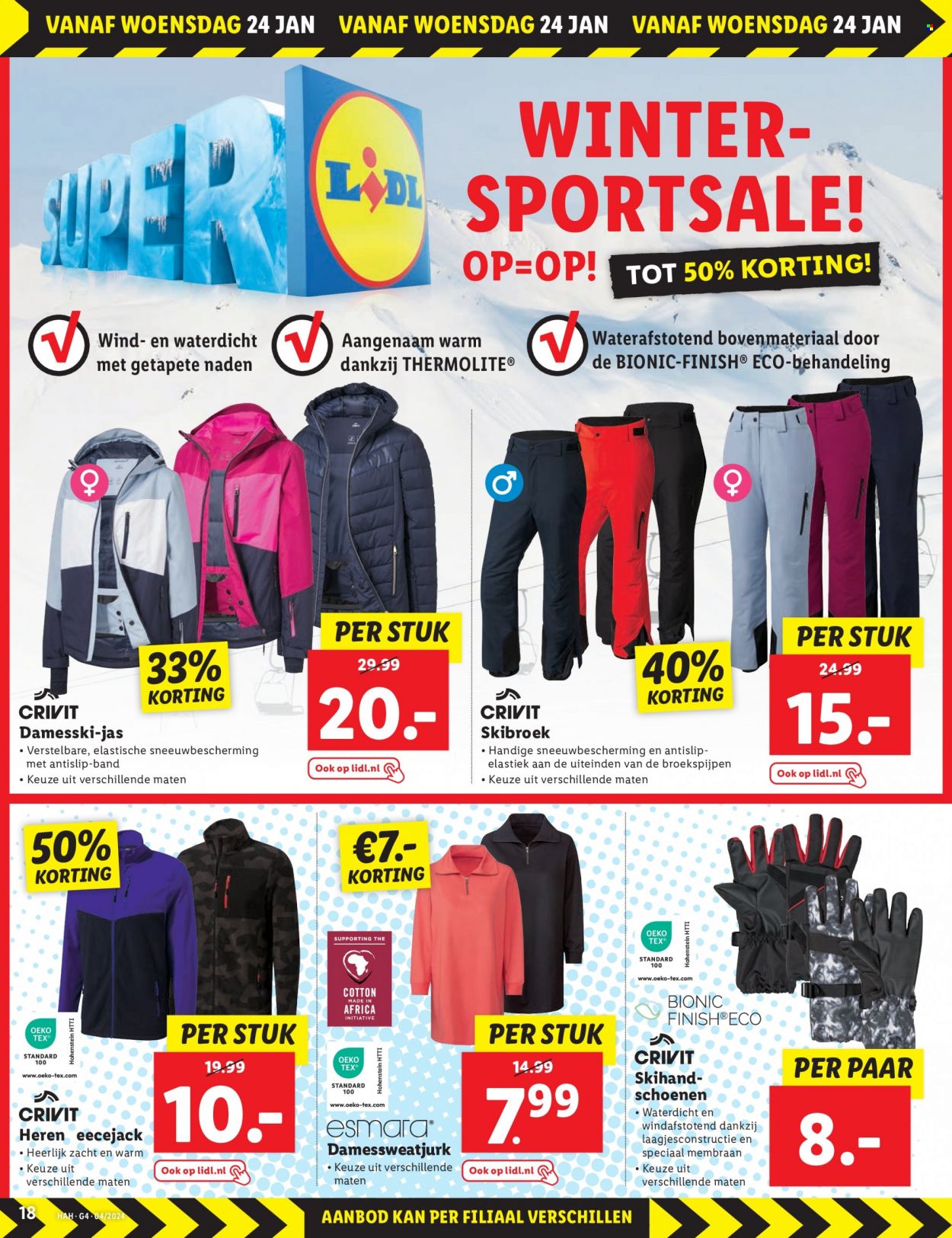 Lidl-aanbieding - 22-1-2024 - 28-1-2024. Pagina 18