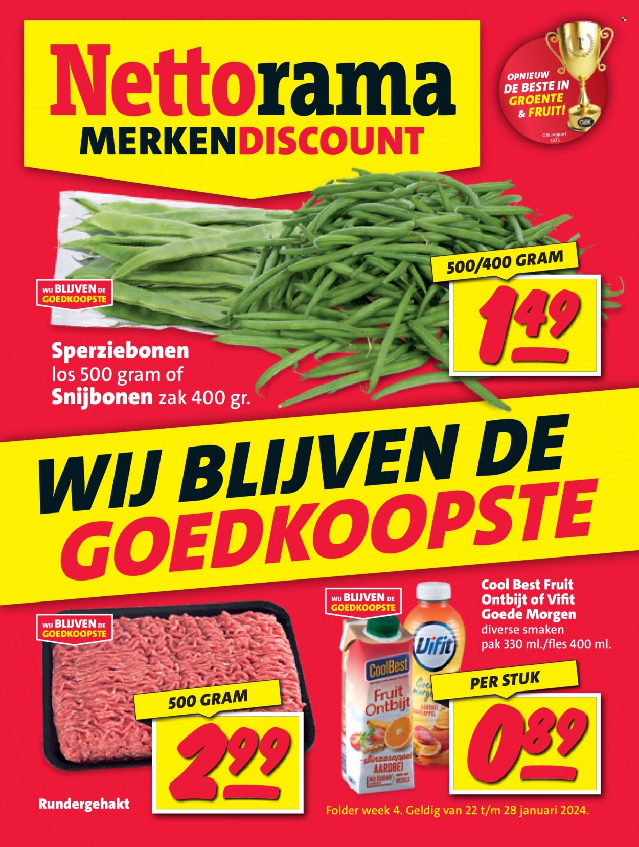 Nettorama-aanbieding - 22-1-2024 - 28-1-2024. Pagina 1