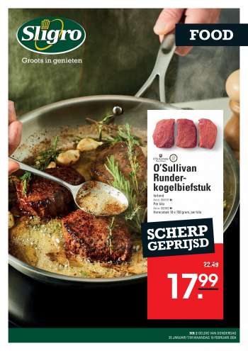 Sligro-aanbieding - 25-1-2024 - 19-2-2024.