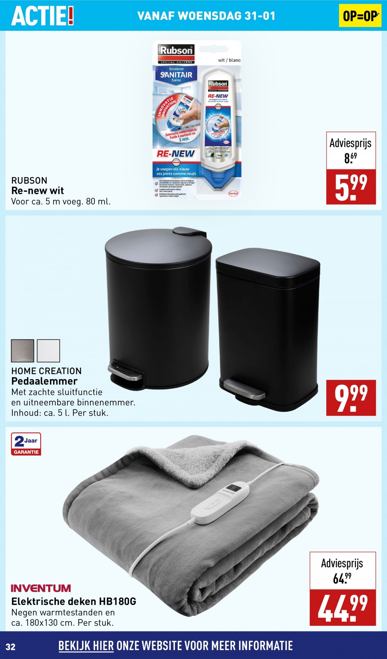 Aldi-aanbieding - 29-1-2024 - 4-2-2024. Pagina 32