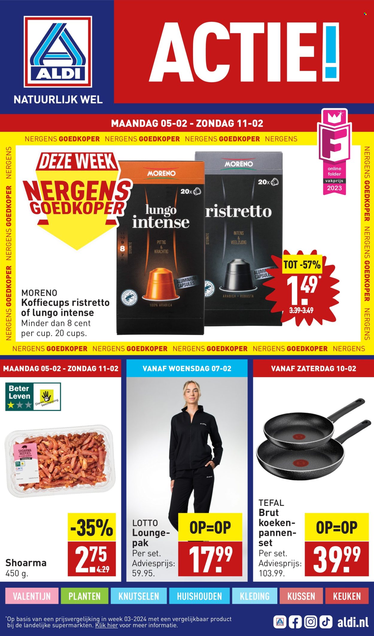 Aldi-aanbieding - 5-2-2024 - 11-2-2024. Pagina 1