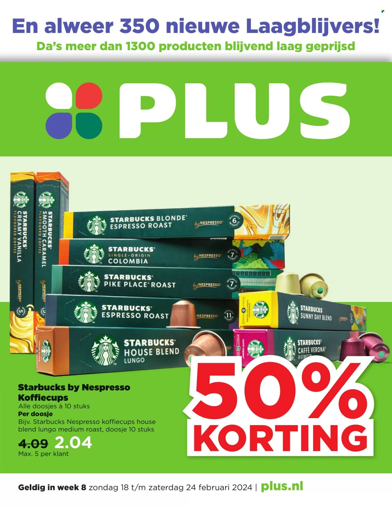 Plus-aanbieding - 18-2-2024 - 24-2-2024. Pagina 1
