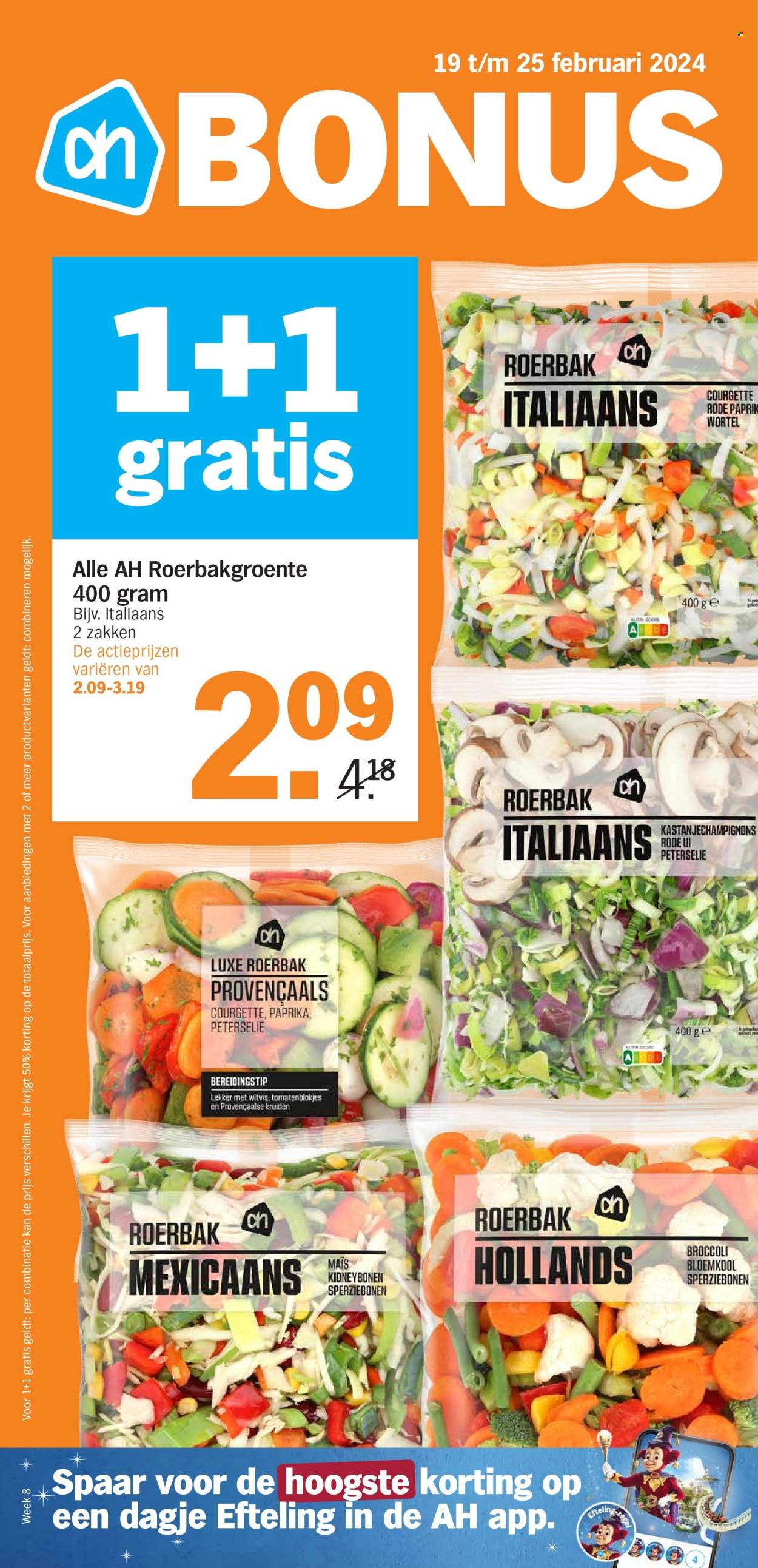 Albert Heijn-aanbieding - 19-2-2024 - 25-2-2024. Pagina 1