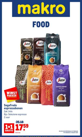 Makro-aanbieding - 28-2-2024 - 12-3-2024.