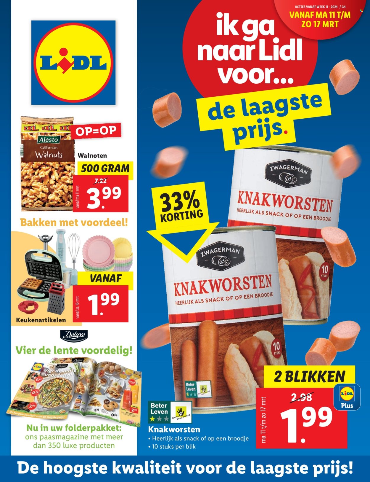 Lidl-aanbieding - 11-3-2024 - 17-3-2024. Pagina 1
