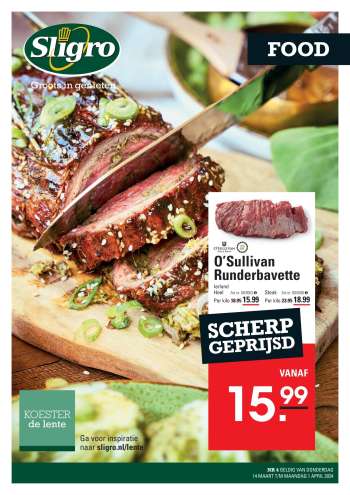 Sligro-aanbieding - 14-3-2024 - 1-4-2024.