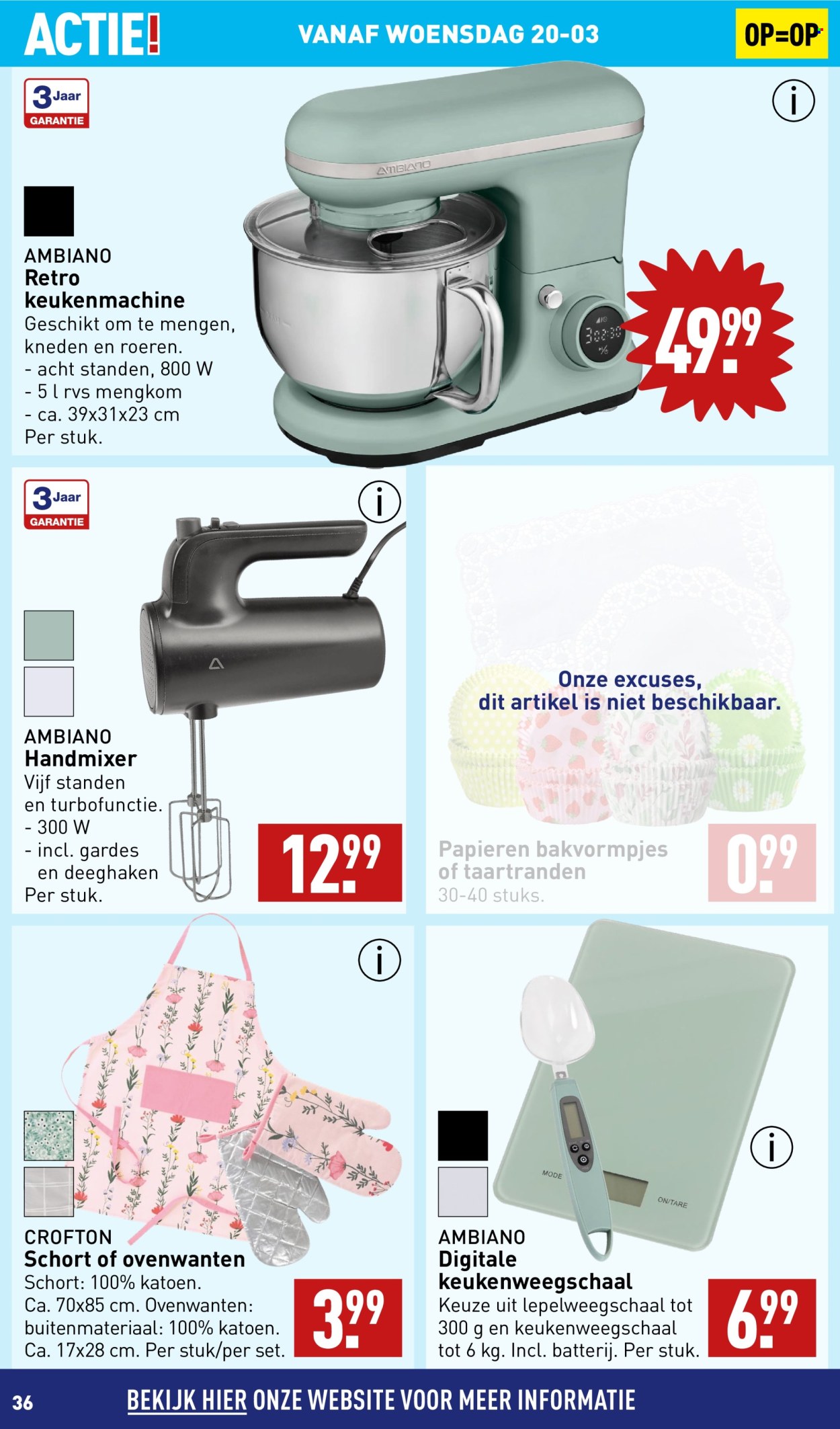 Aldi-aanbieding - 18-3-2024 - 24-3-2024. Pagina 36