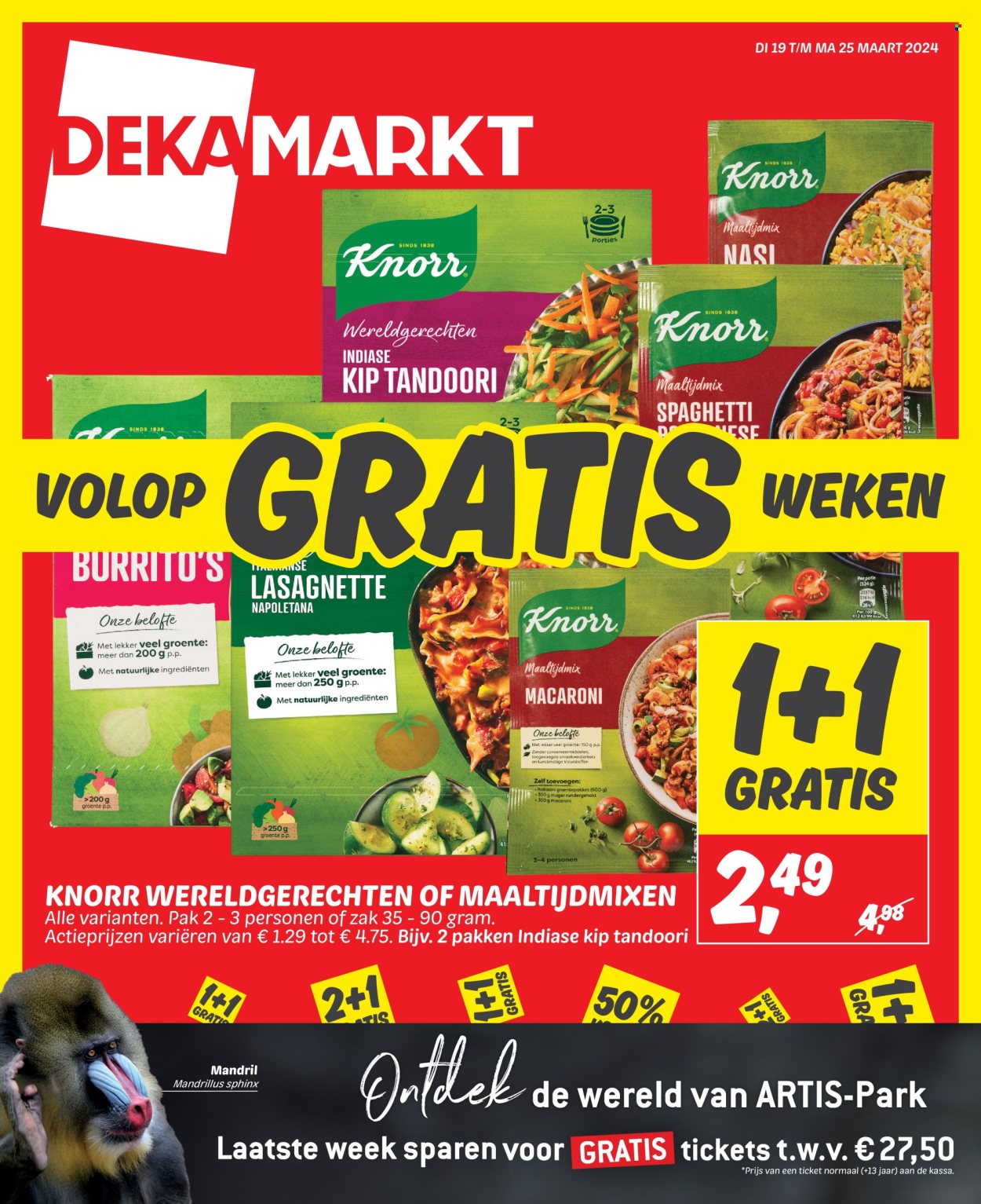 DekaMarkt-aanbieding - 19-3-2024 - 25-3-2024. Pagina 1