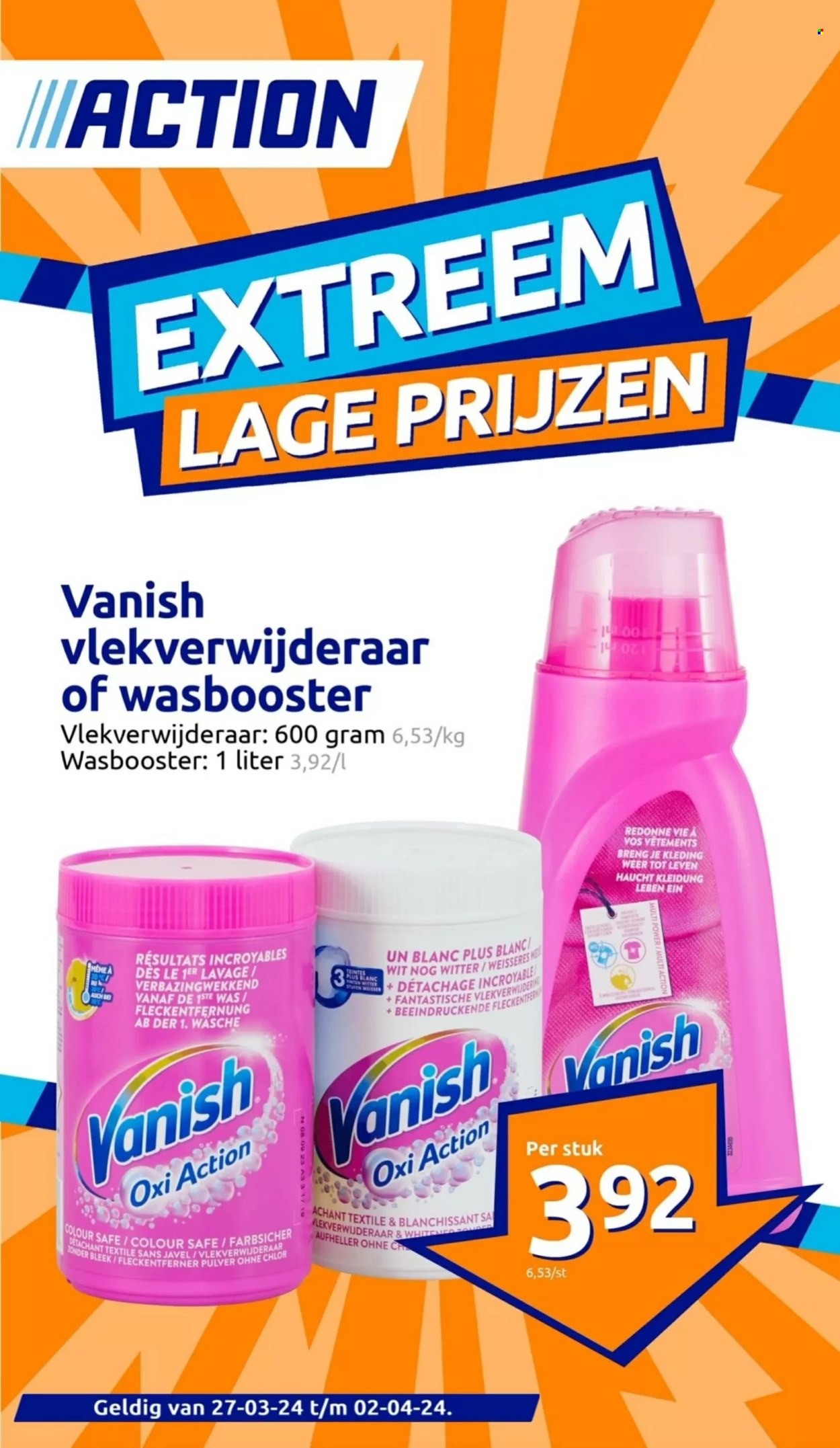 Action-aanbieding - 27-3-2024 - 2-4-2024. Pagina 1