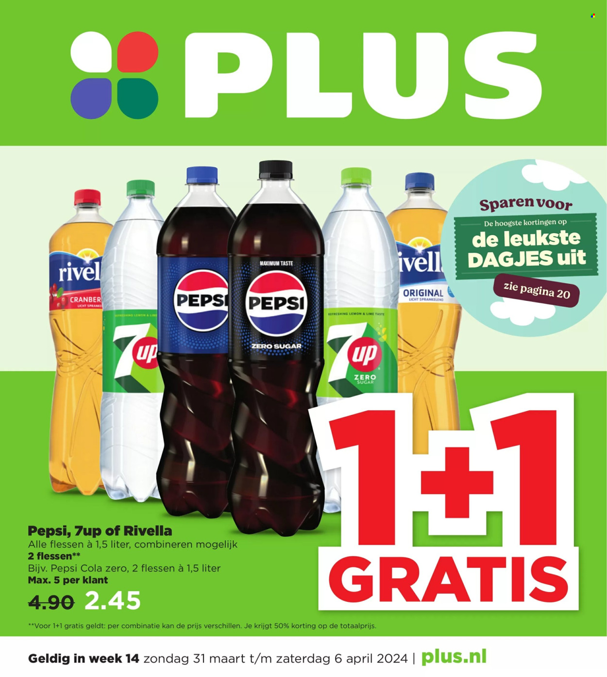 Plus-aanbieding - 31-3-2024 - 6-4-2024. Pagina 1