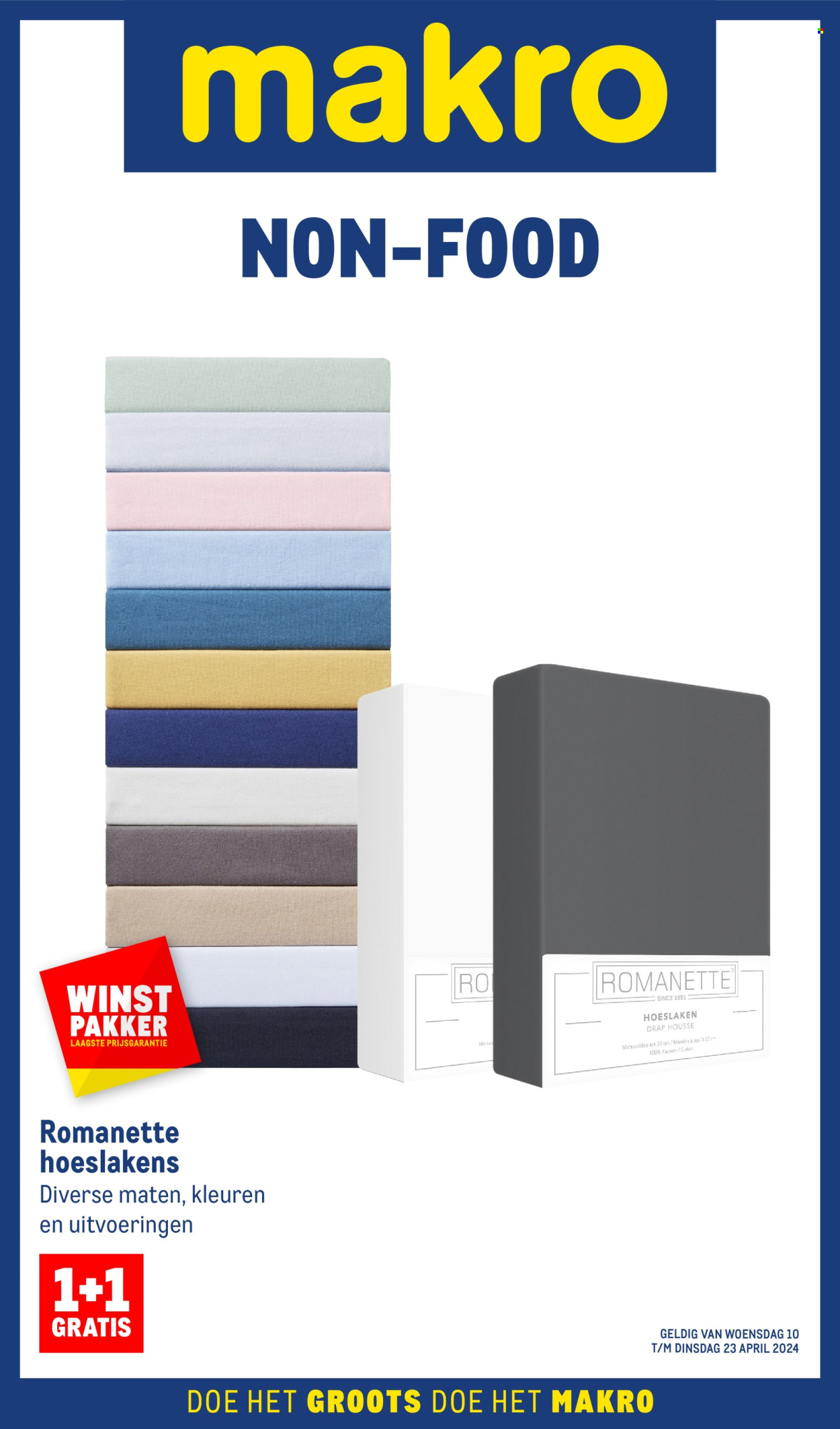 Makro-aanbieding - 10-4-2024 - 23-4-2024. Pagina 1