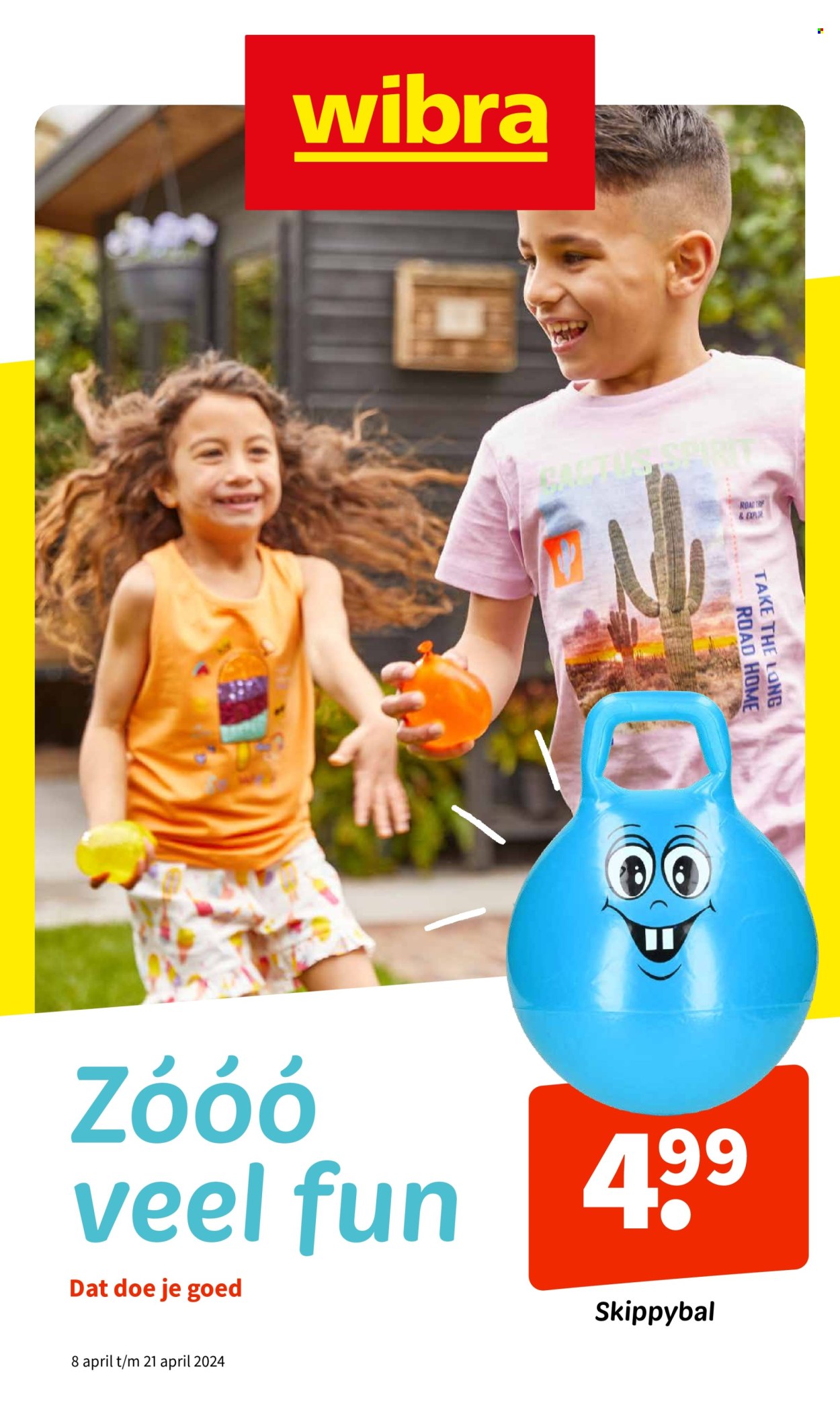 Wibra-aanbieding - 8-4-2024 - 21-4-2024. Pagina 1