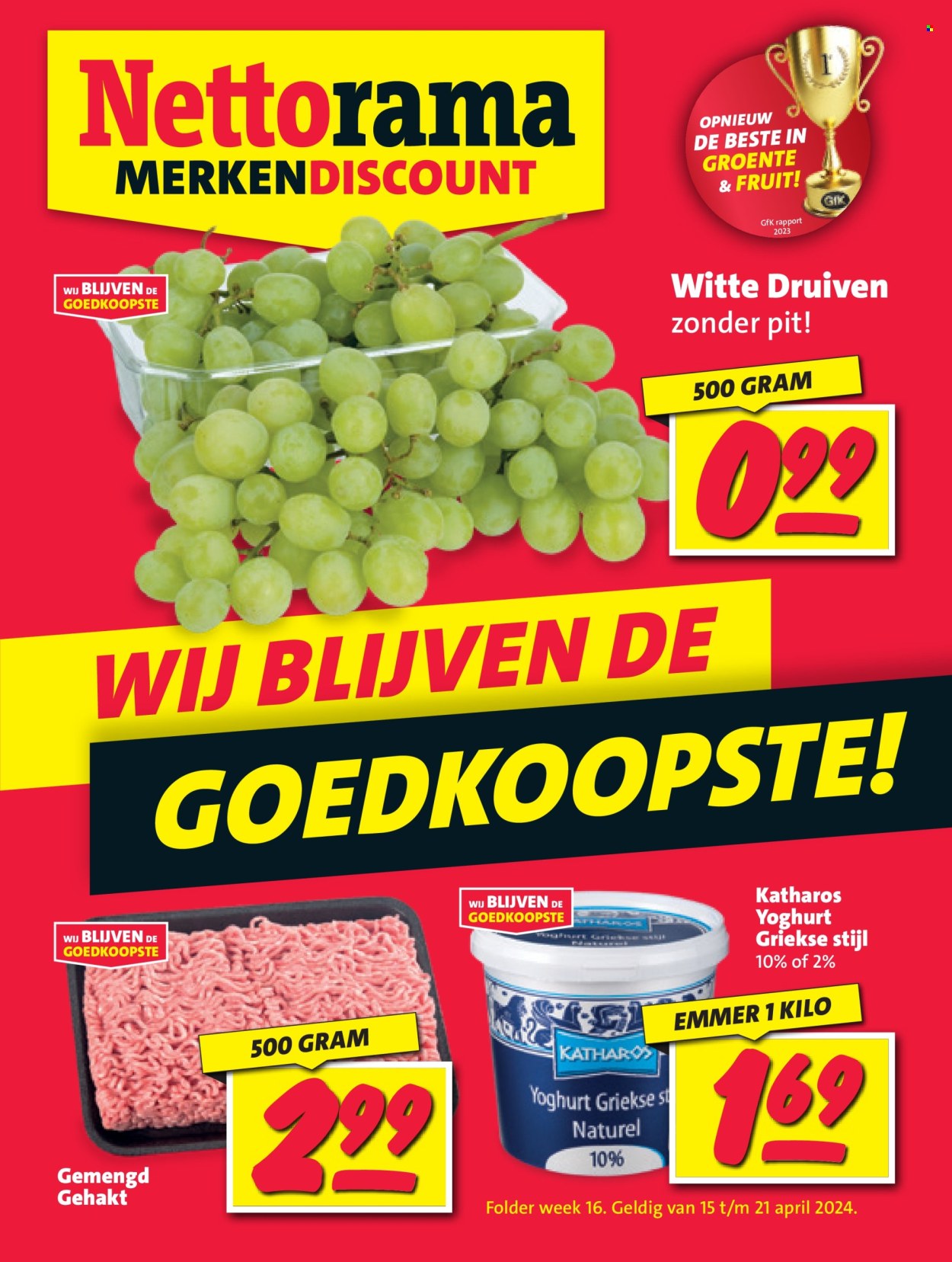 Nettorama-aanbieding - 15-4-2024 - 21-4-2024. Pagina 1