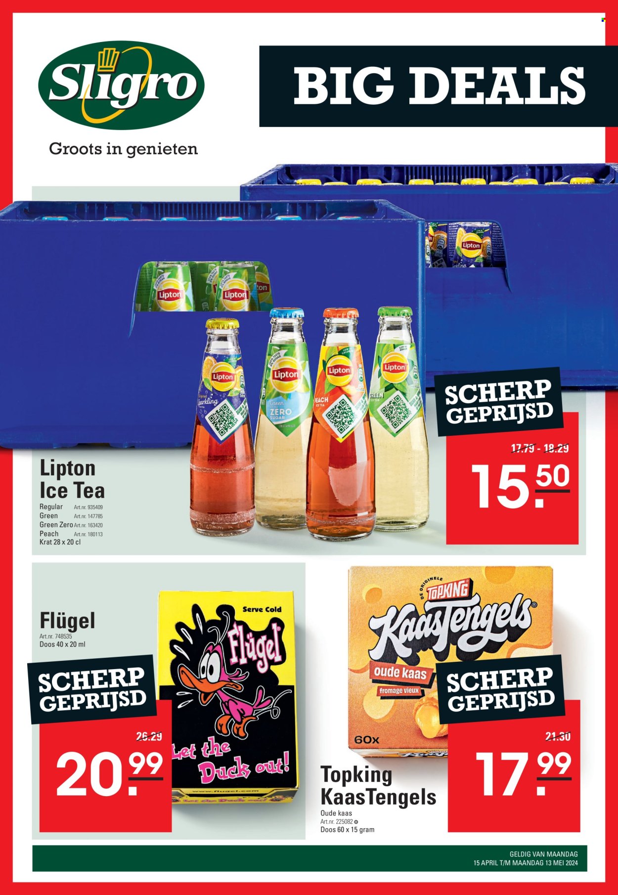 Sligro-aanbieding - 15-4-2024 - 13-5-2024. Pagina 1