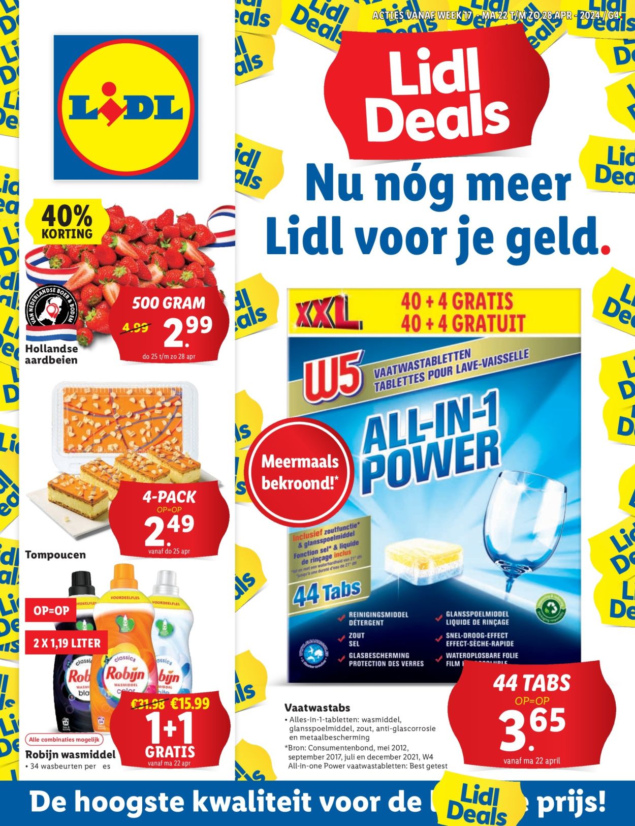 Lidl-aanbieding - 22-4-2024 - 28-4-2024. Pagina 1